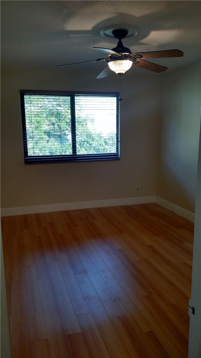 Master bedroom over looking green space.