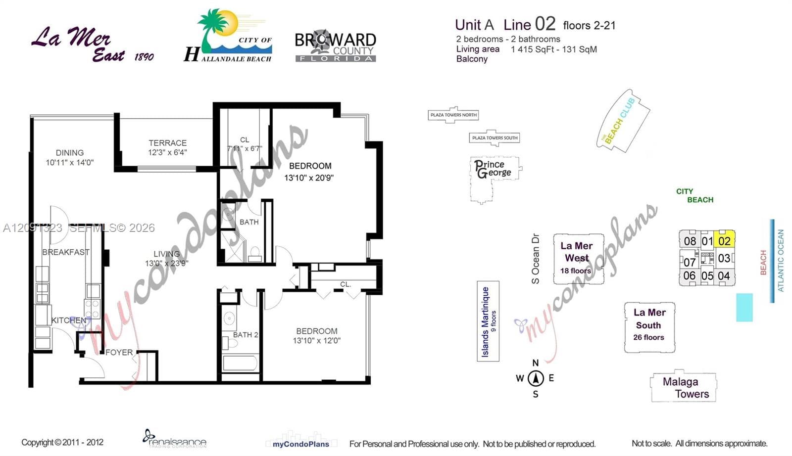 LA MER ESTATES EAST CONDO · #702 in Hallandale Beach - Photo 10