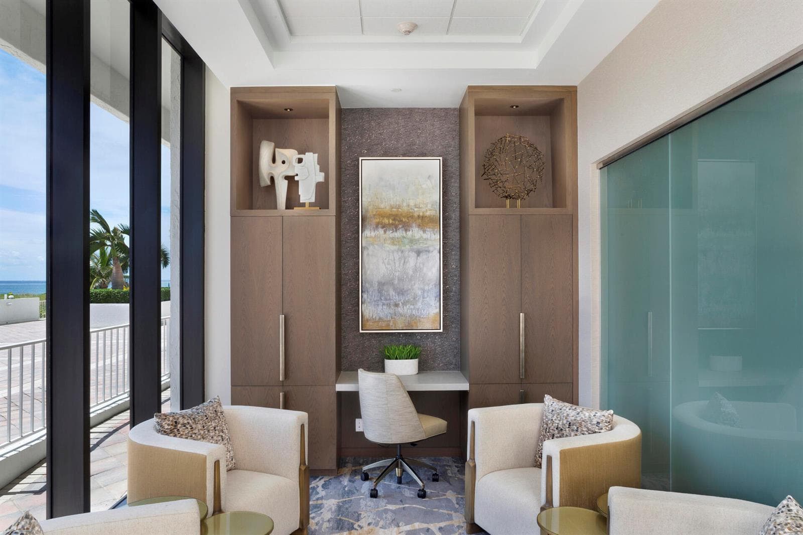 CONFERENCE ROOM AND VIEW