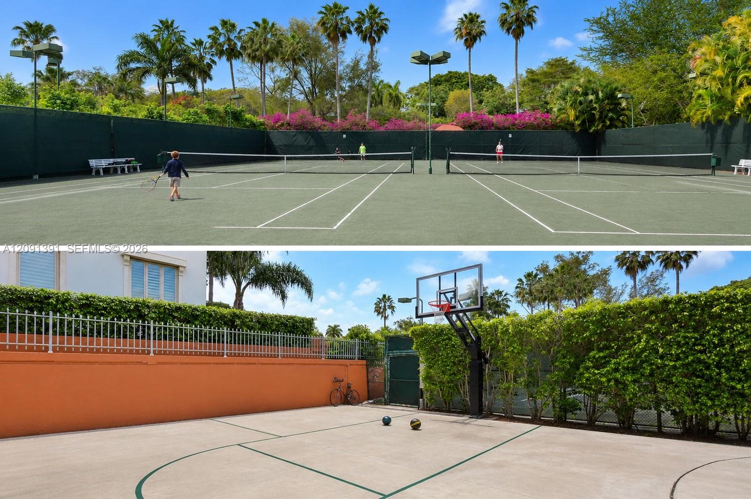 Tennis & Basketball Courts