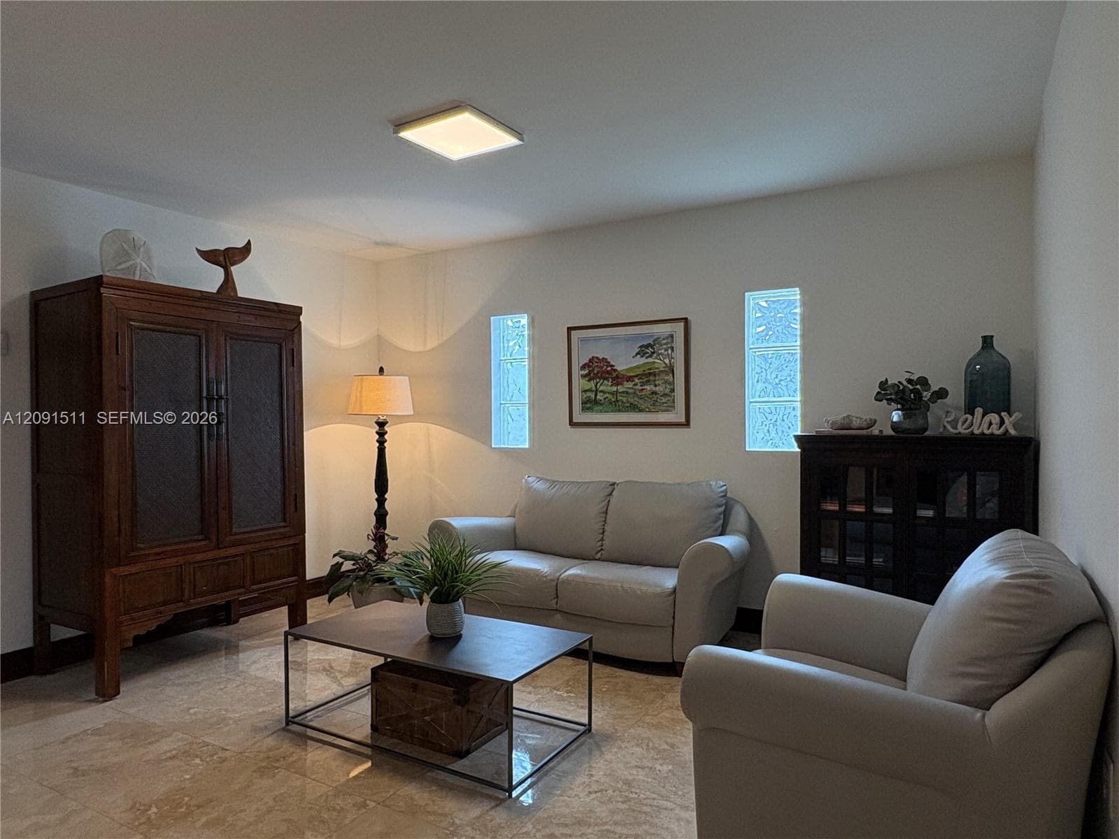 Adjacent to Kitchen