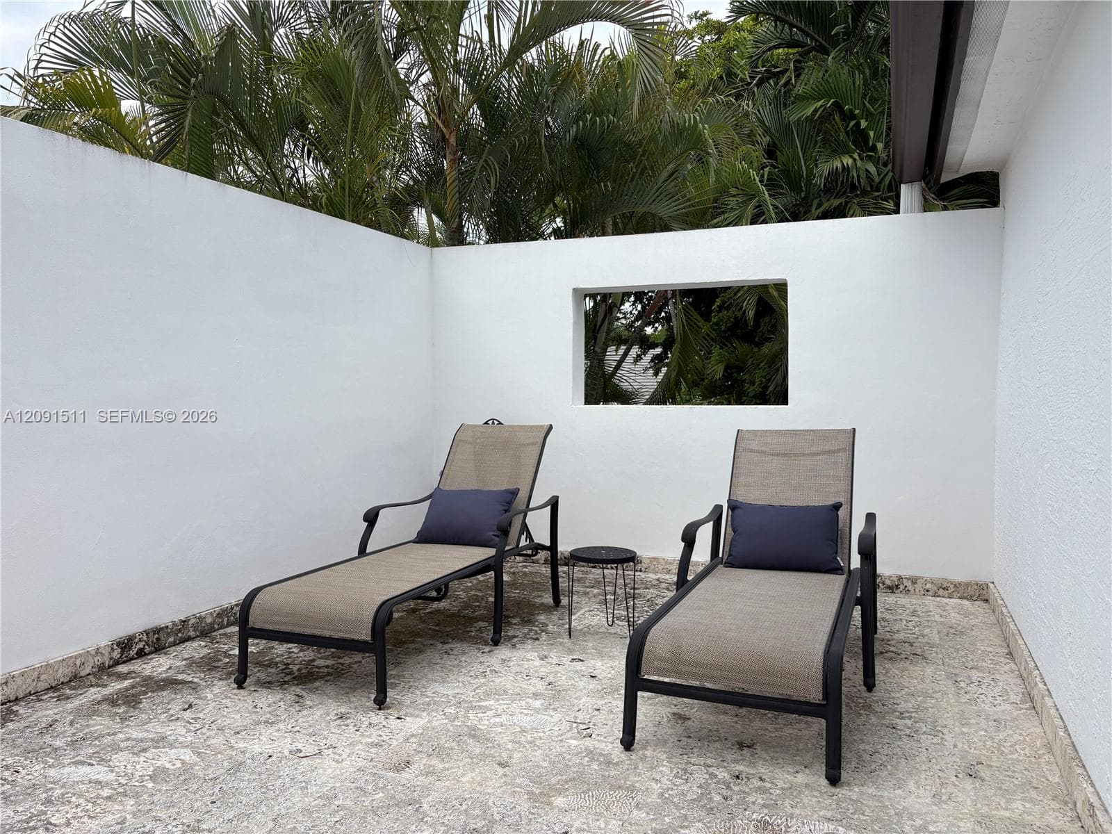 Private Terrace of Primary Bedroom
