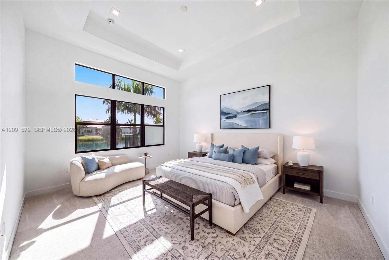 furniture is virtually staged
