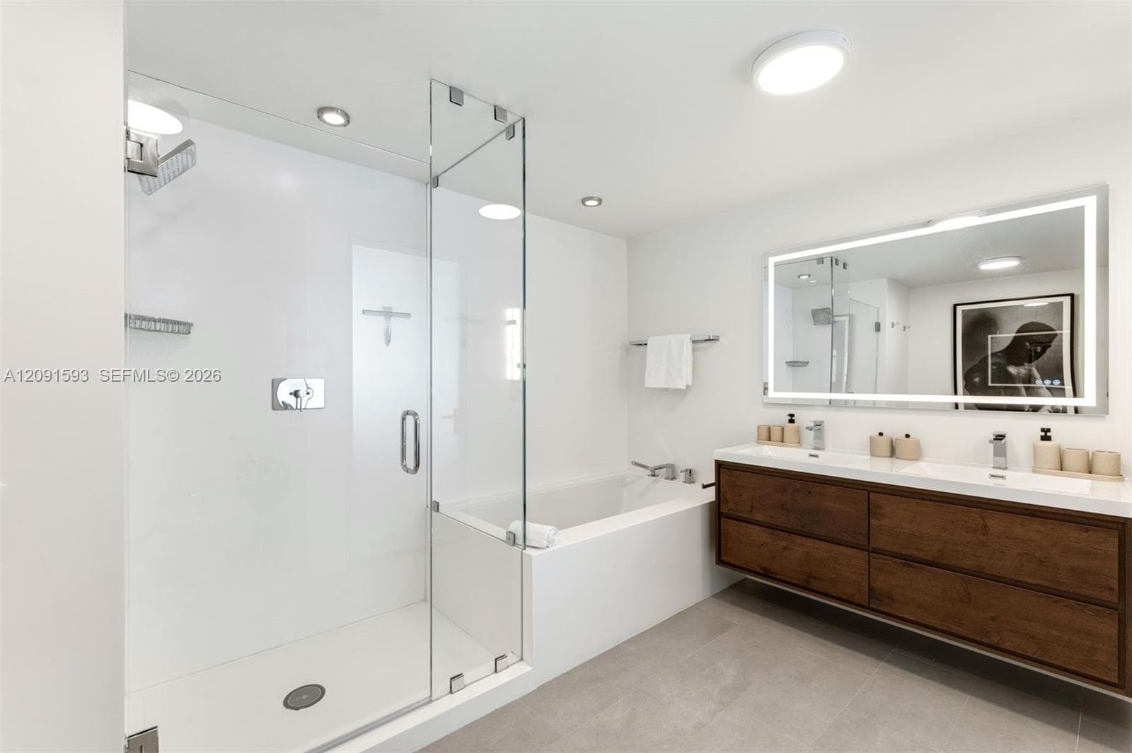 Ocean-side Primary Bathroom