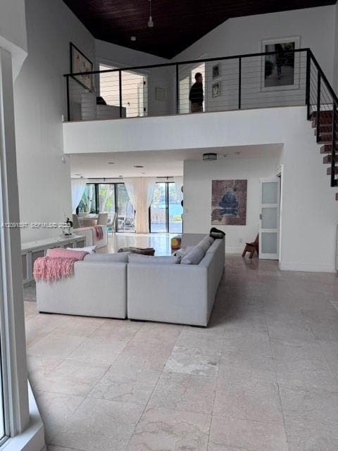 other view of same area with different furniture