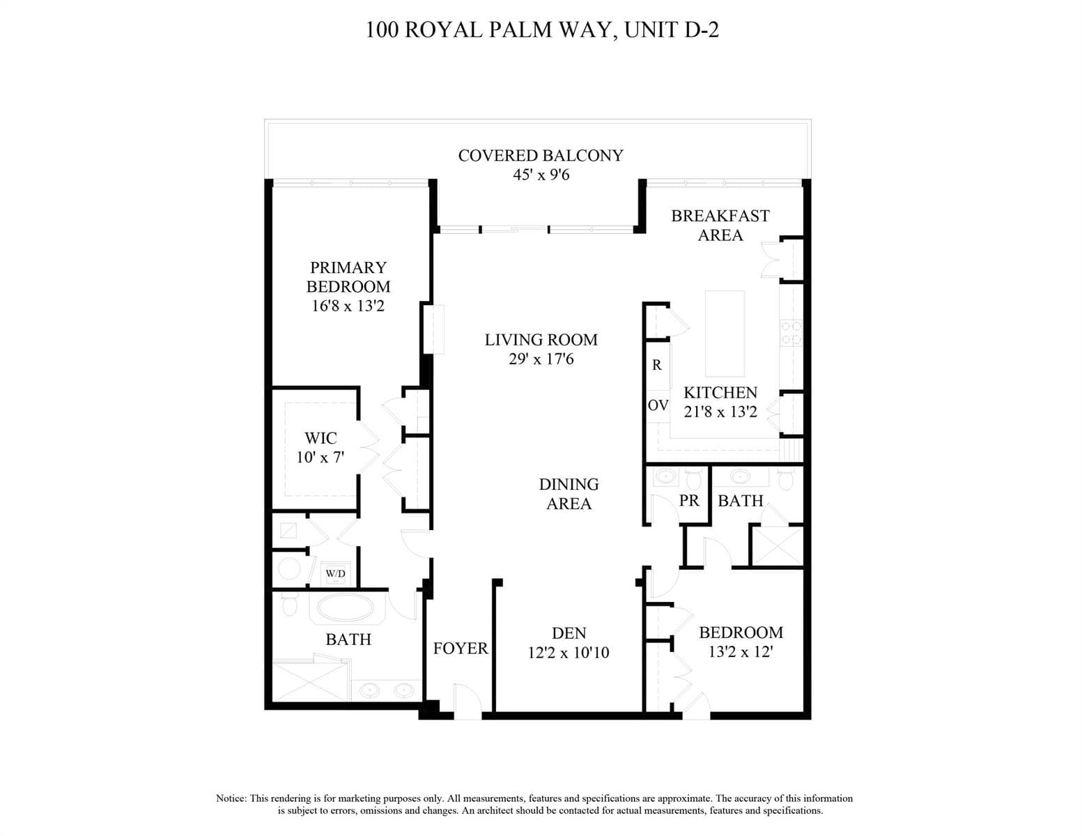 100 ROYAL PALM WAY, UNIT D-2