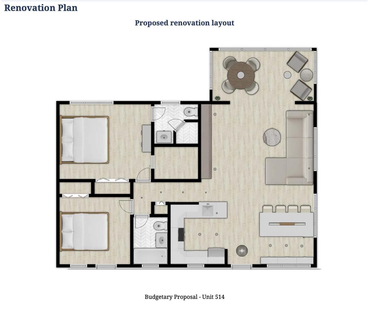 GC:DESIGNER RENDERING FOR RENOVATION