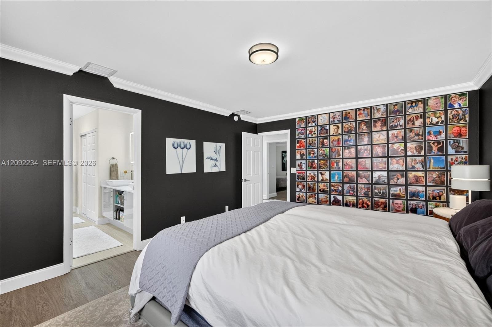 Crown Molding Adds that Extra Touch to the Master Bedroom