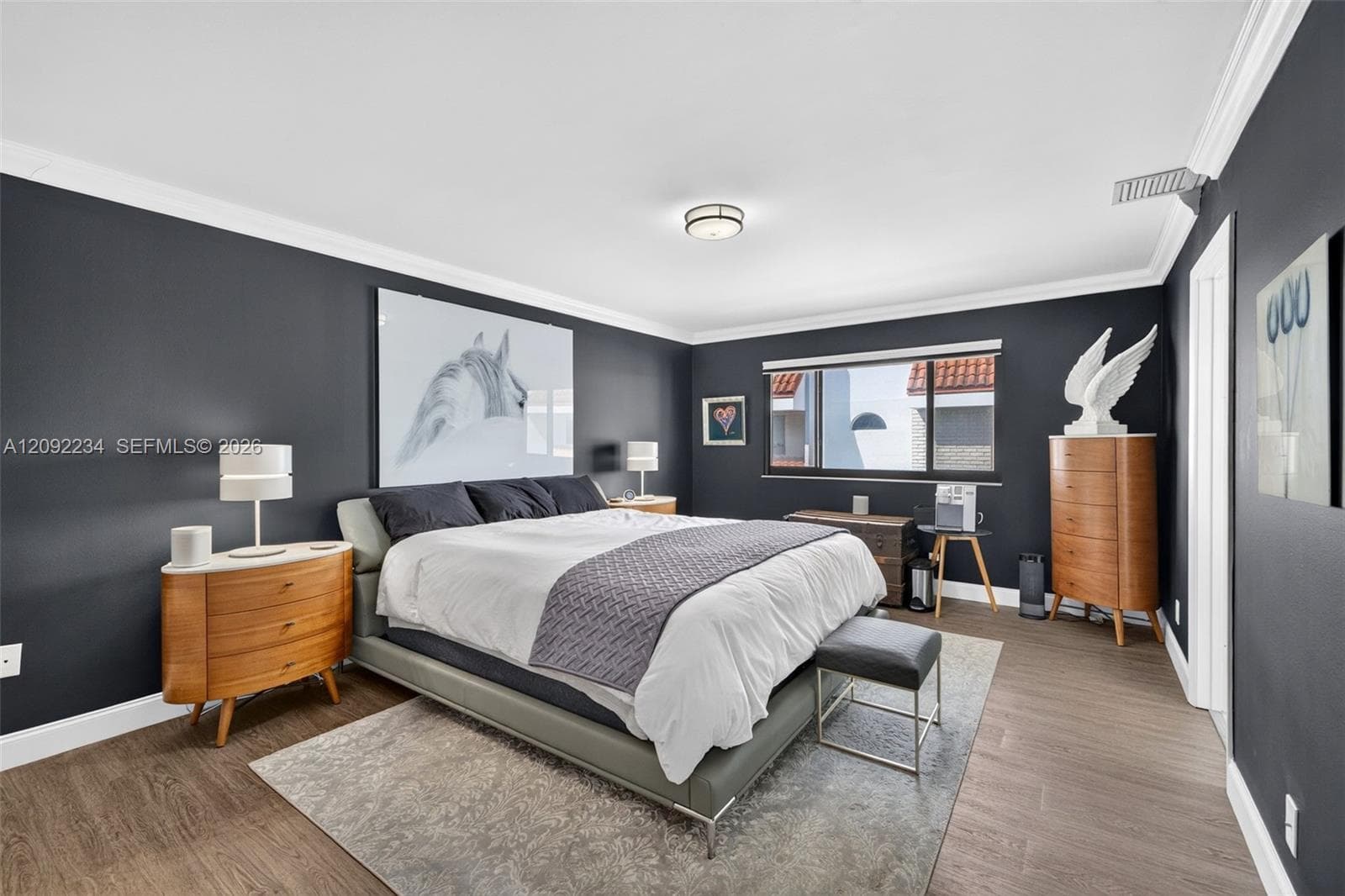 Huge Master Bedroom Could Easily Accommodate a Sitting Area