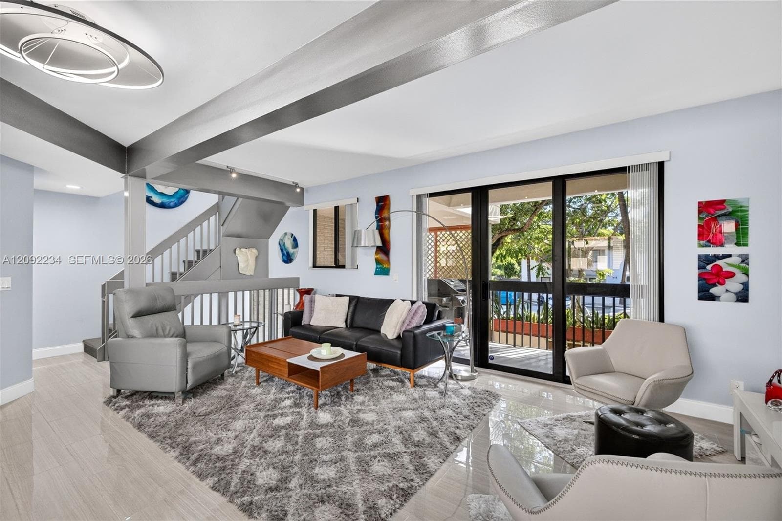 Open Floor Plan Allows for a Very Organic Flow Throughout the Townhouse