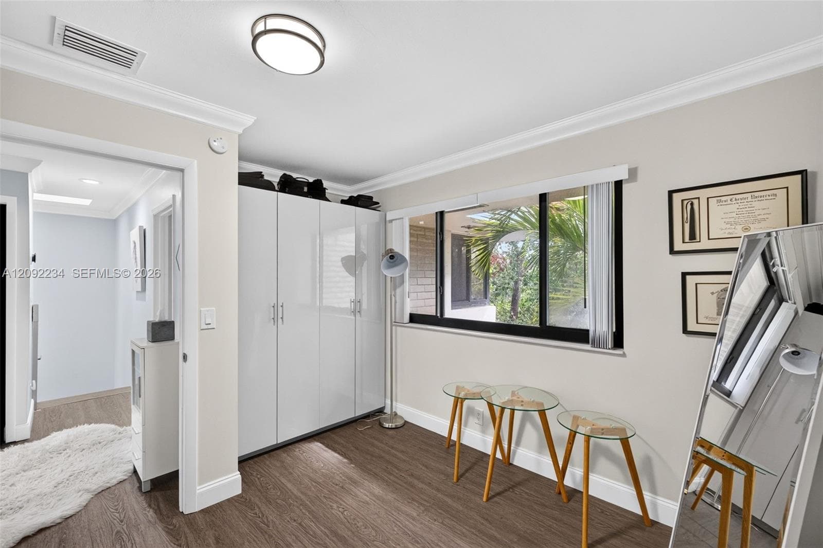 The Third Bedroom has Plenty of Room for a Desk Making it Eminently Usable