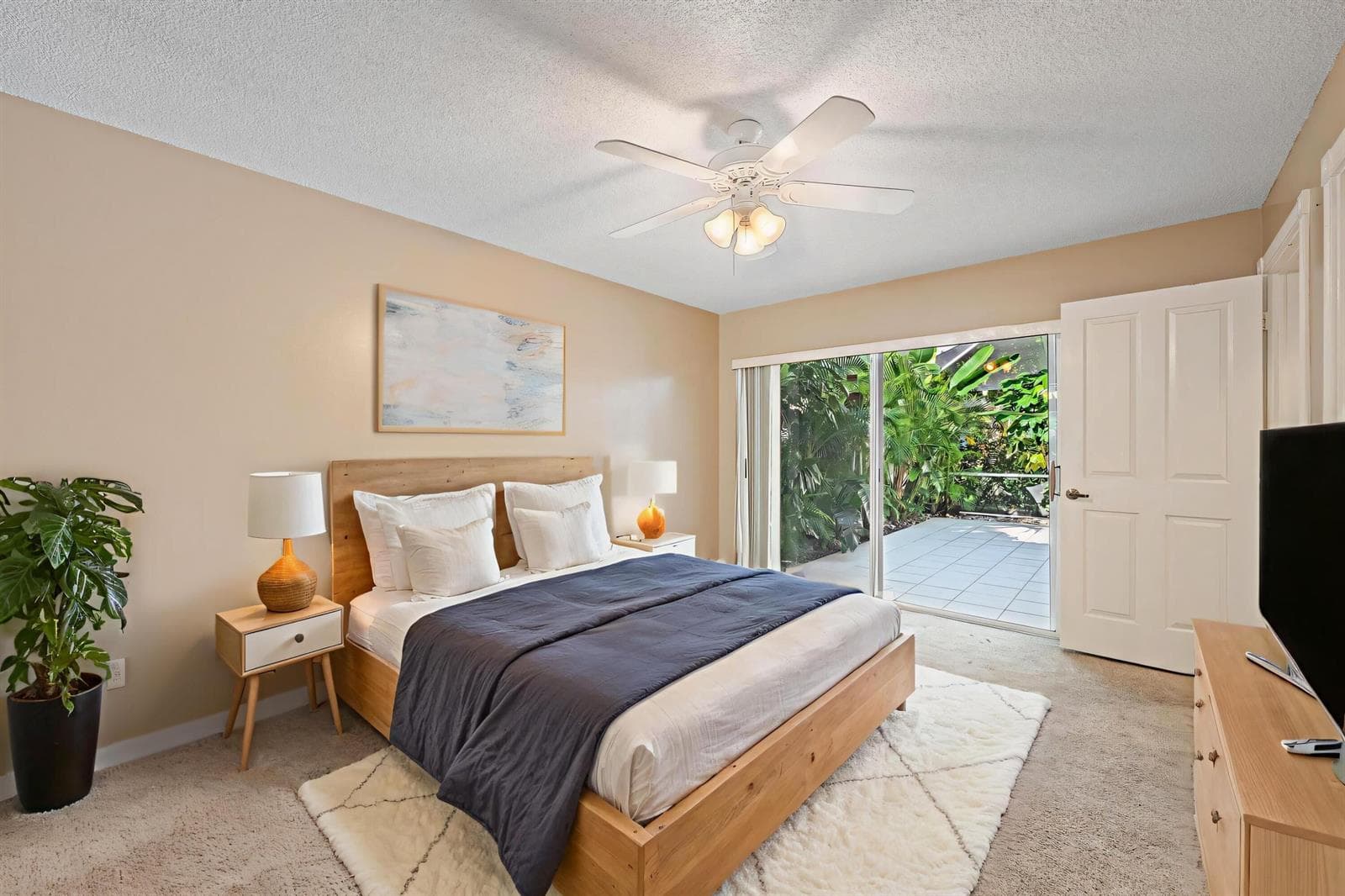Staged - Master/Primary Bedroom