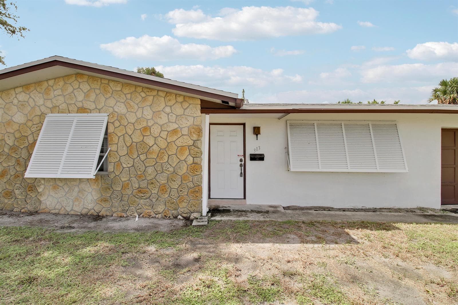 front of home