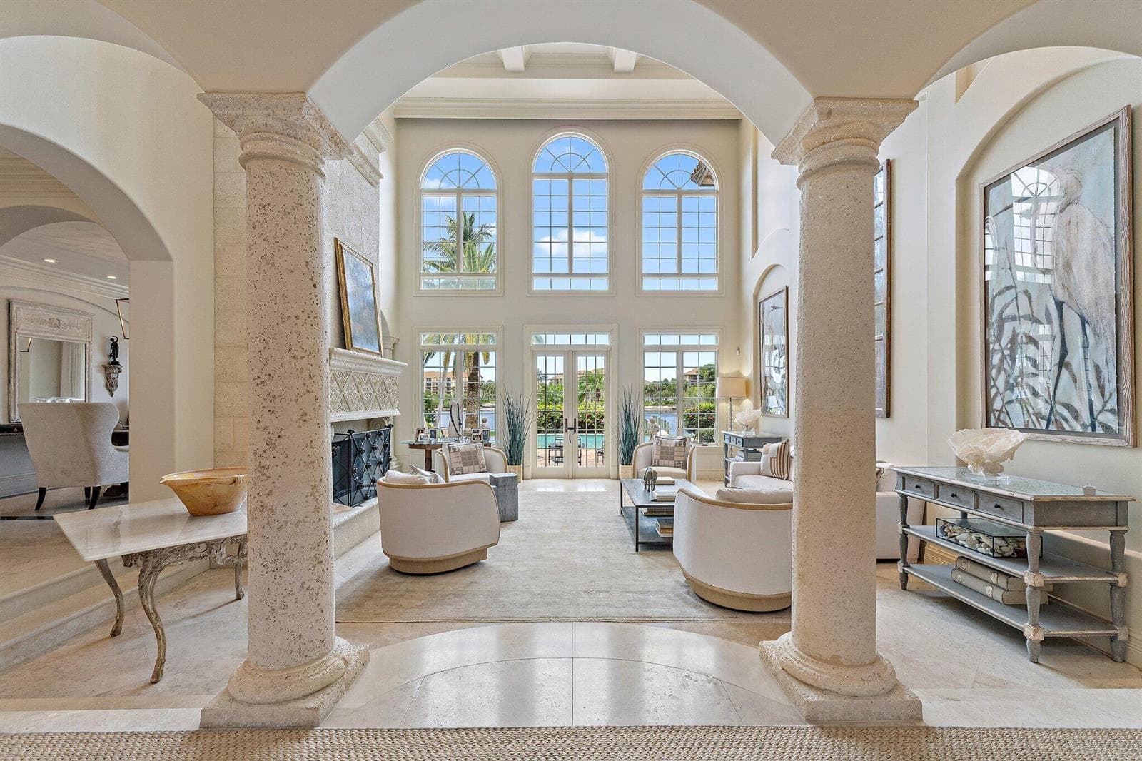 Double Height Living Room
