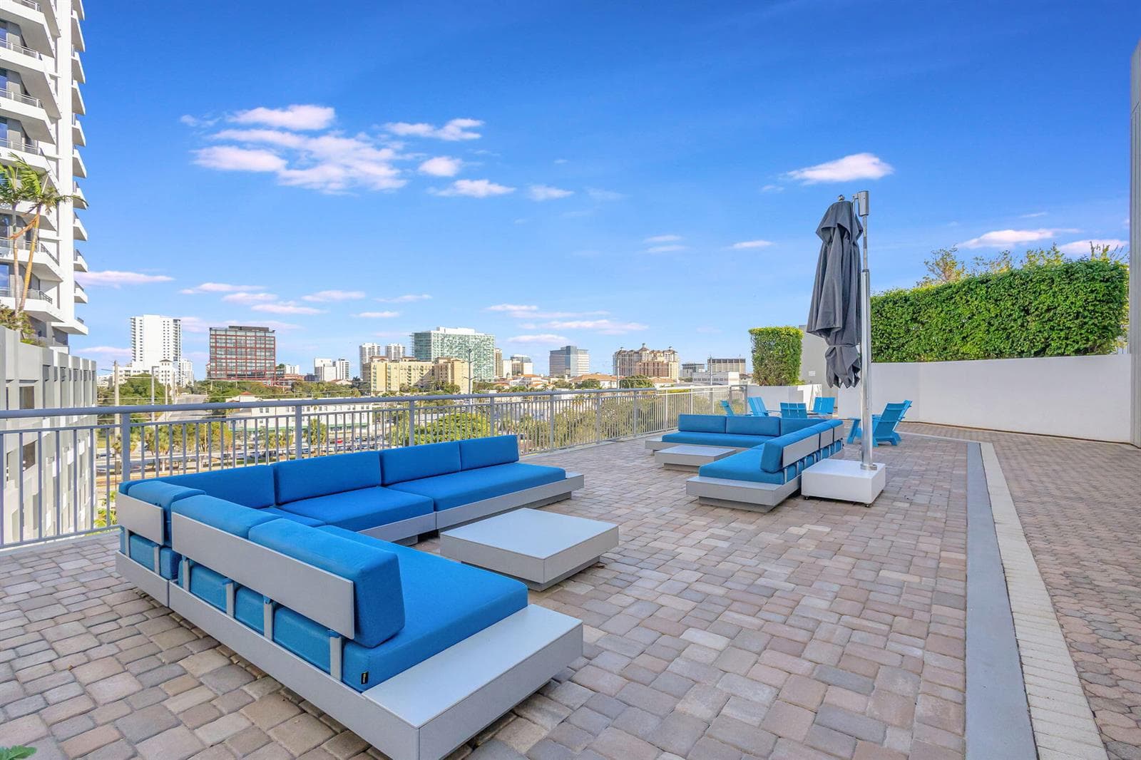 City View Lounging with Fire Pit