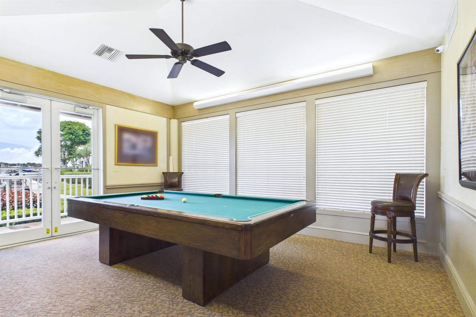Marina Clubhouse Billards room