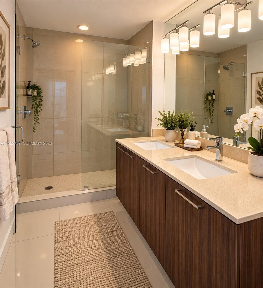 Virtual stage bathroom