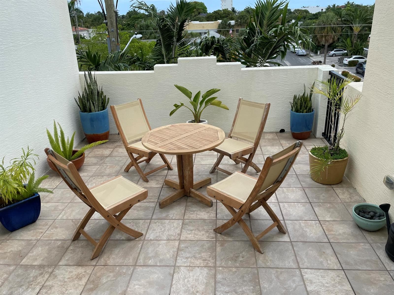 upstairs patio