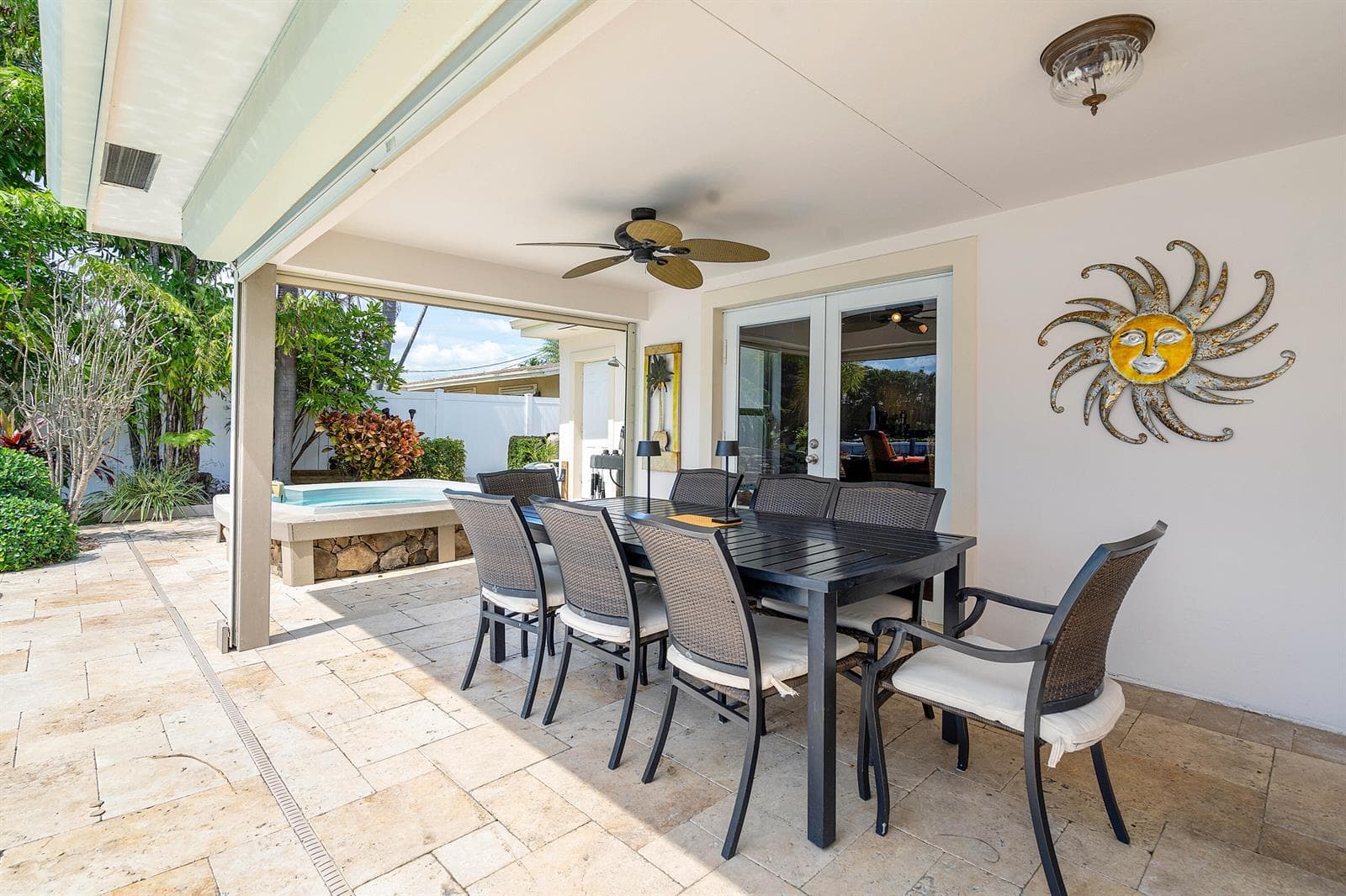 Outdoor patio
