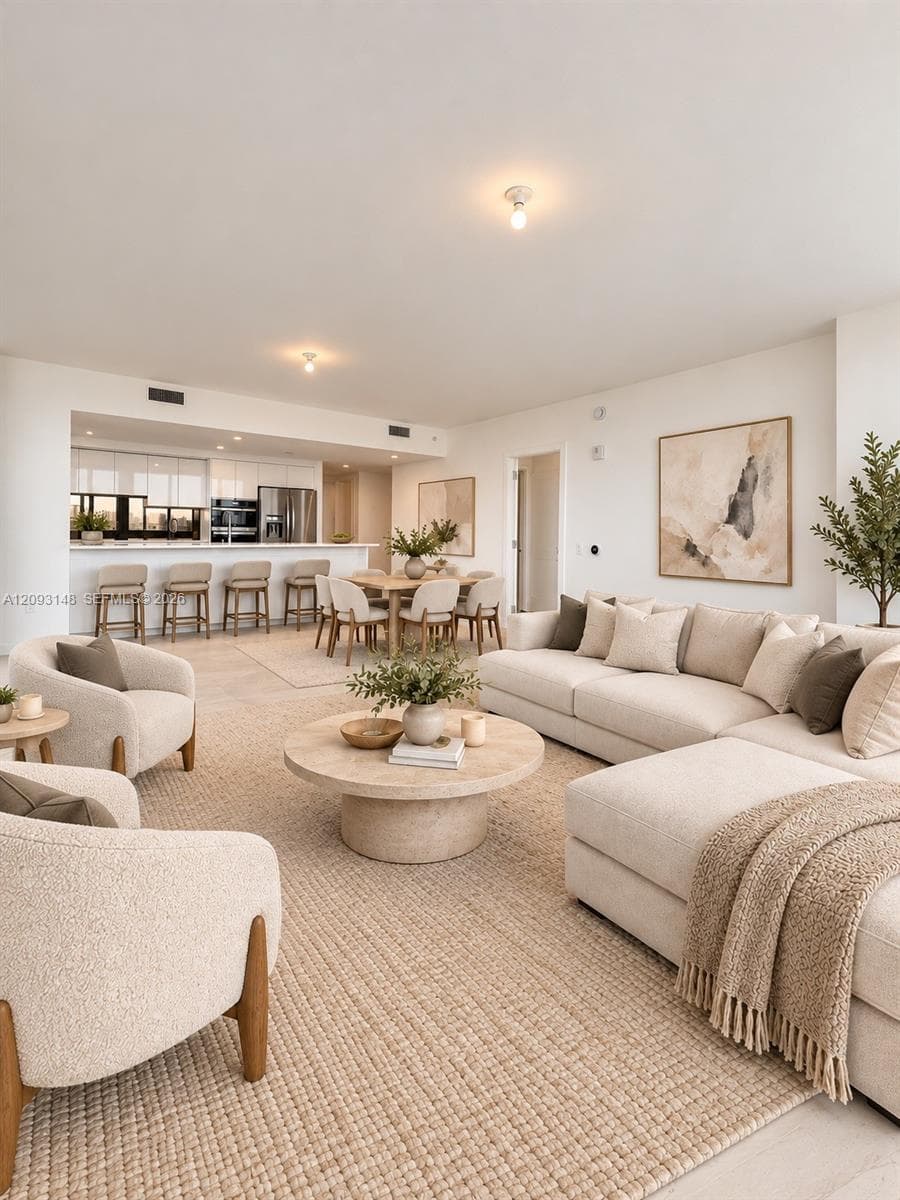 Virtually Staged – Furniture and décor shown are digitally added for visualization purposes only.