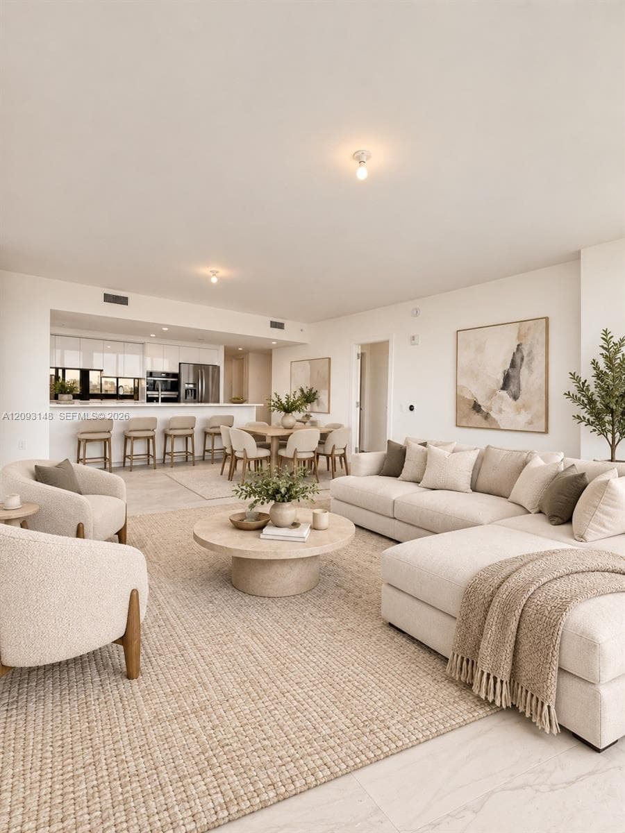 Virtually Staged – Furniture and décor shown are digitally added for visualization purposes only.