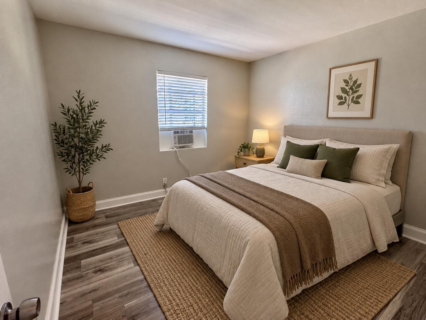 1025 apt 7 - bedroom 1 ai staged
