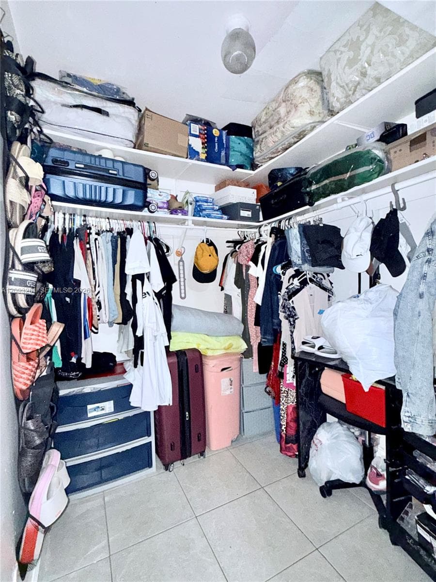 Master closet