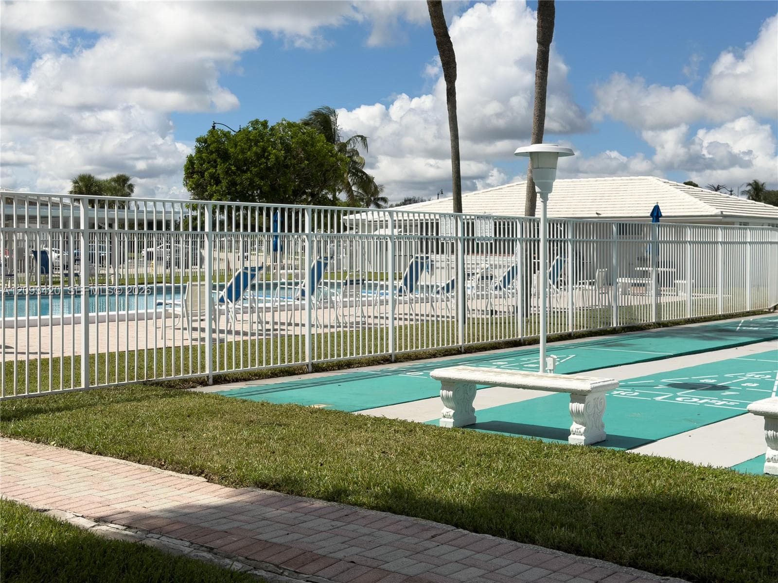 Enjoy community pool aerobics and multiple activities