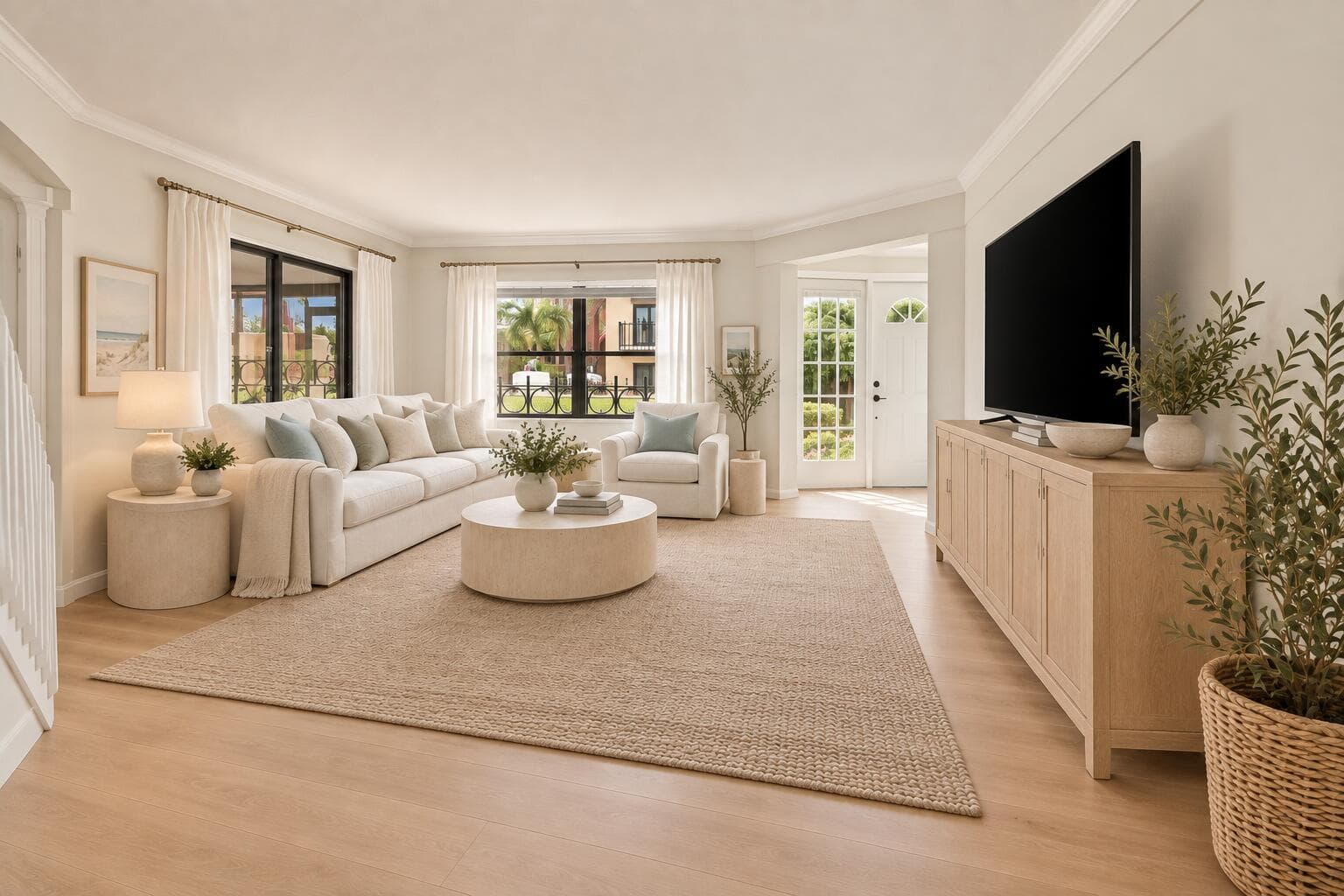 Ai rendering living