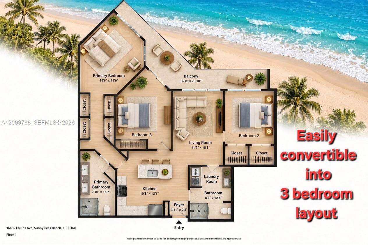 Oceania III · #OS35C in Sunny Isles Beach - Photo 3