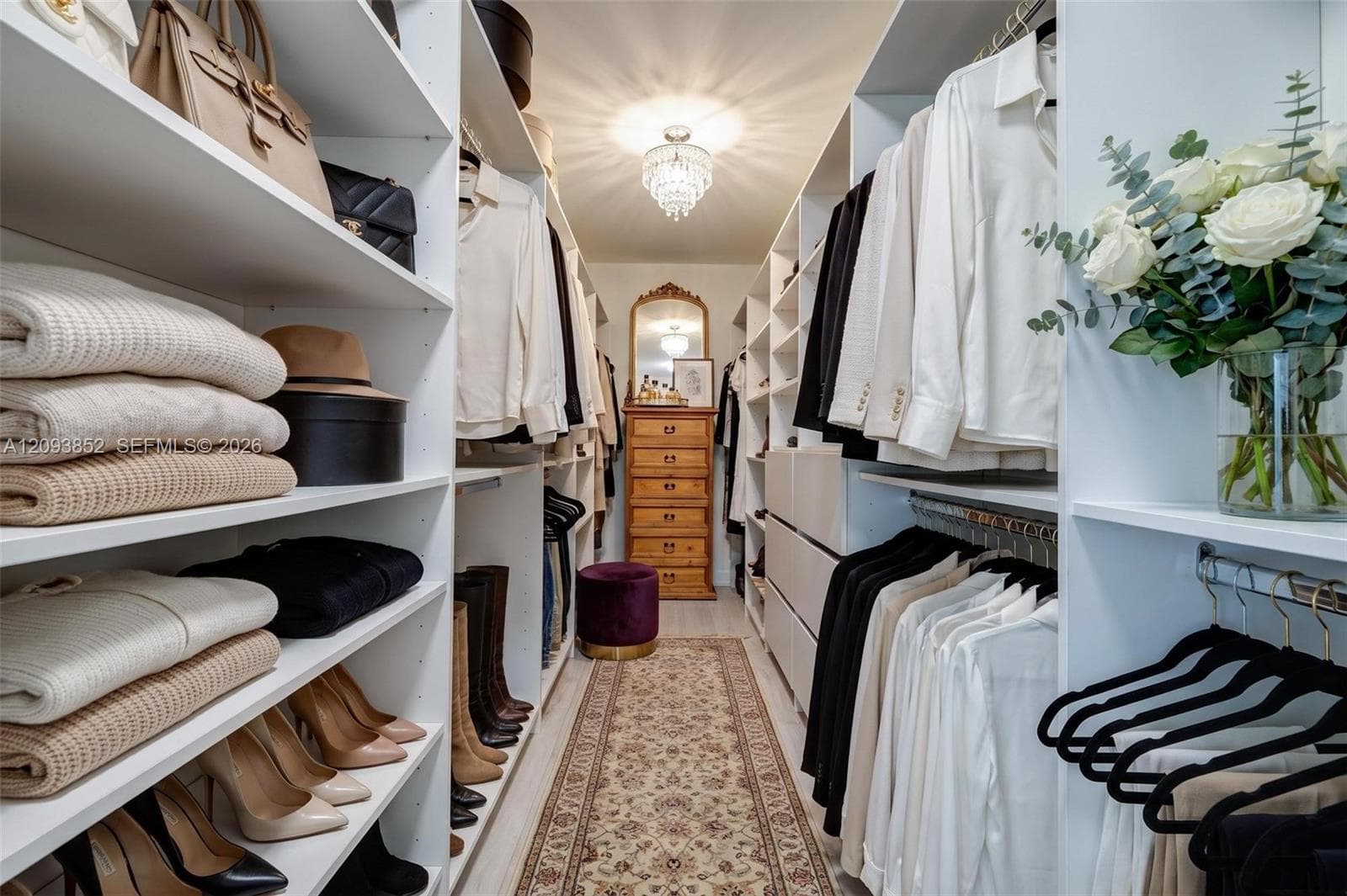 Huge walk-in closet