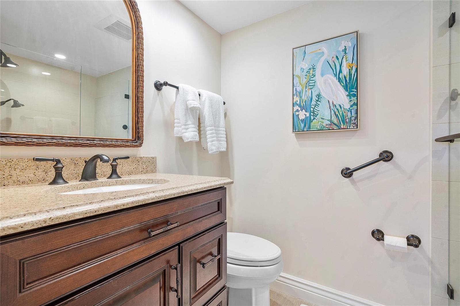 Secondary bathroom