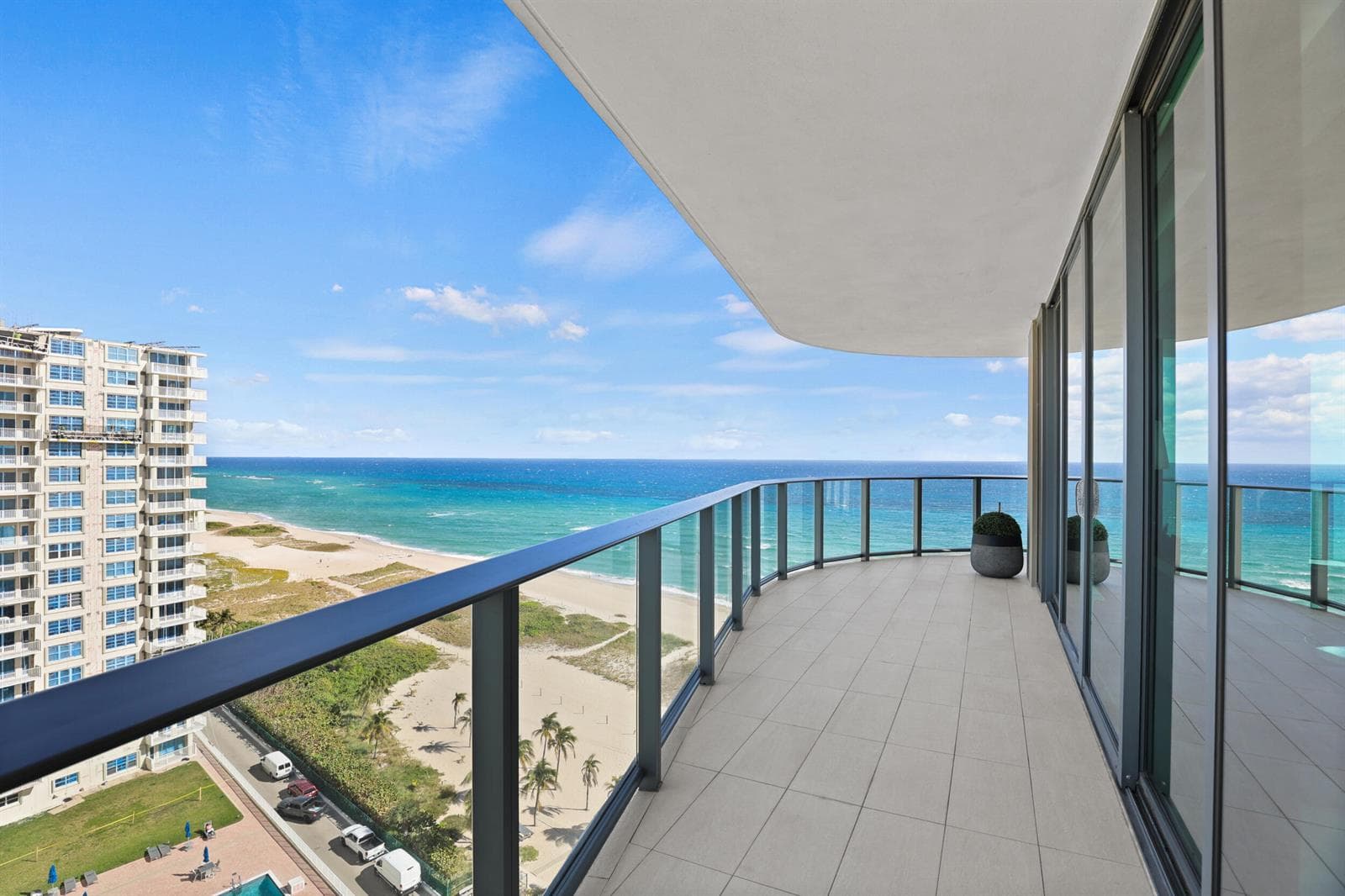 Wrap-Around Balconies Surround The Condo