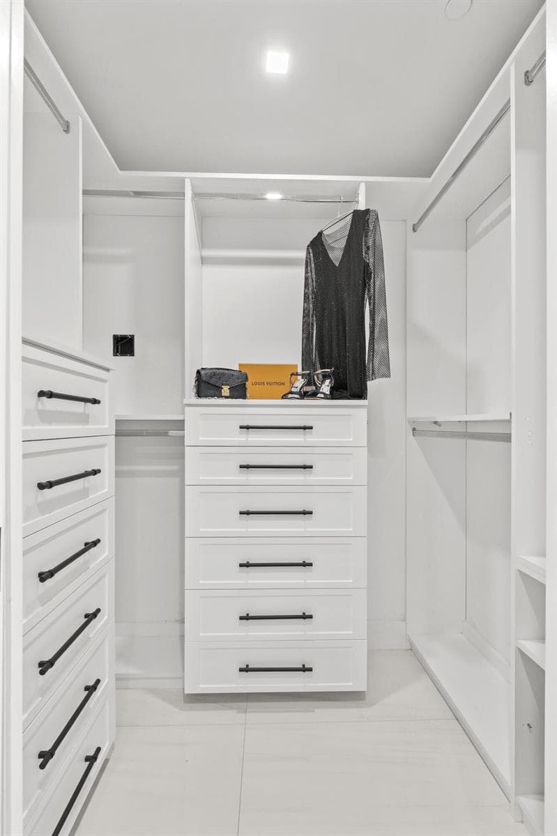 Custom Designed Primary Closet