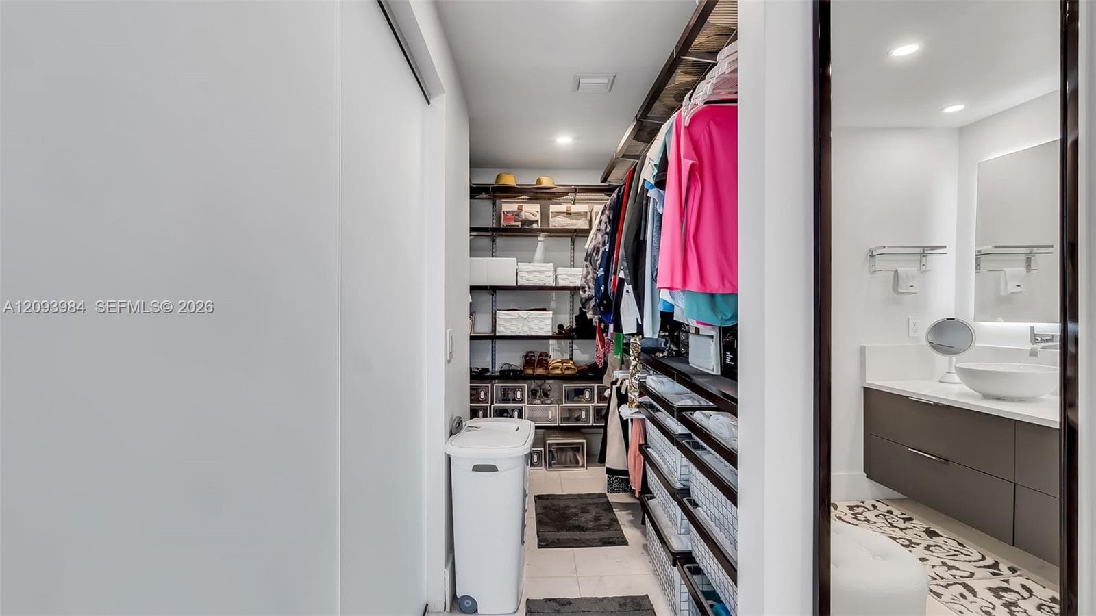Primary Walk-in Closet