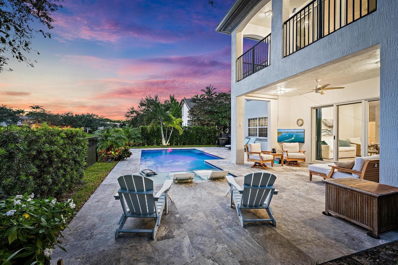 Back Exterior & Pool