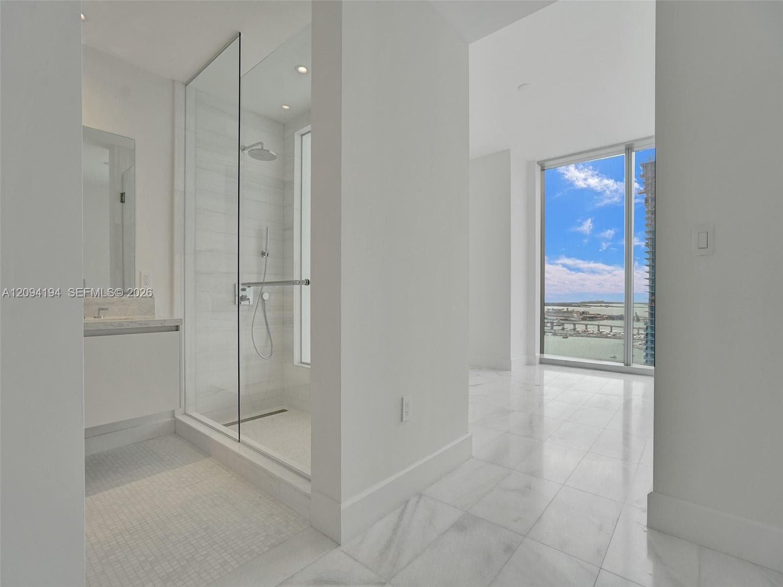 Master Bathroom / Walking Closet Area