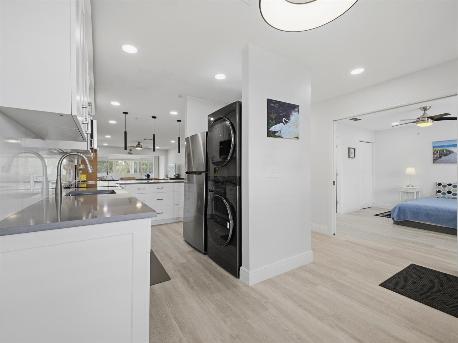 Breakfast to Kitchen Guest Bedroom