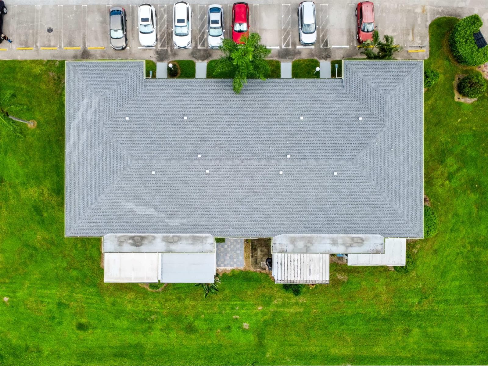 Aerial Building Above