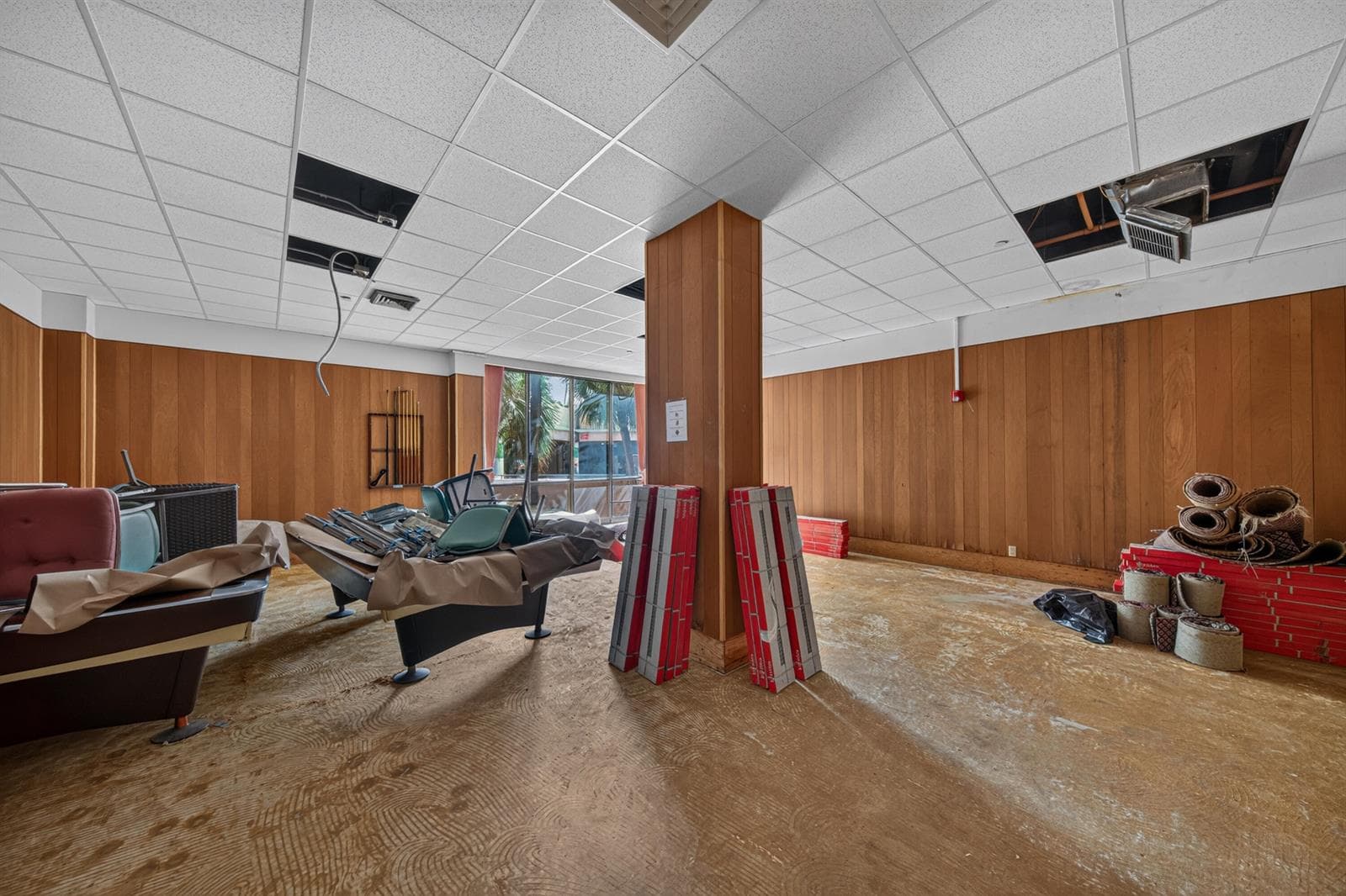 Billiards Room Under Renovation
