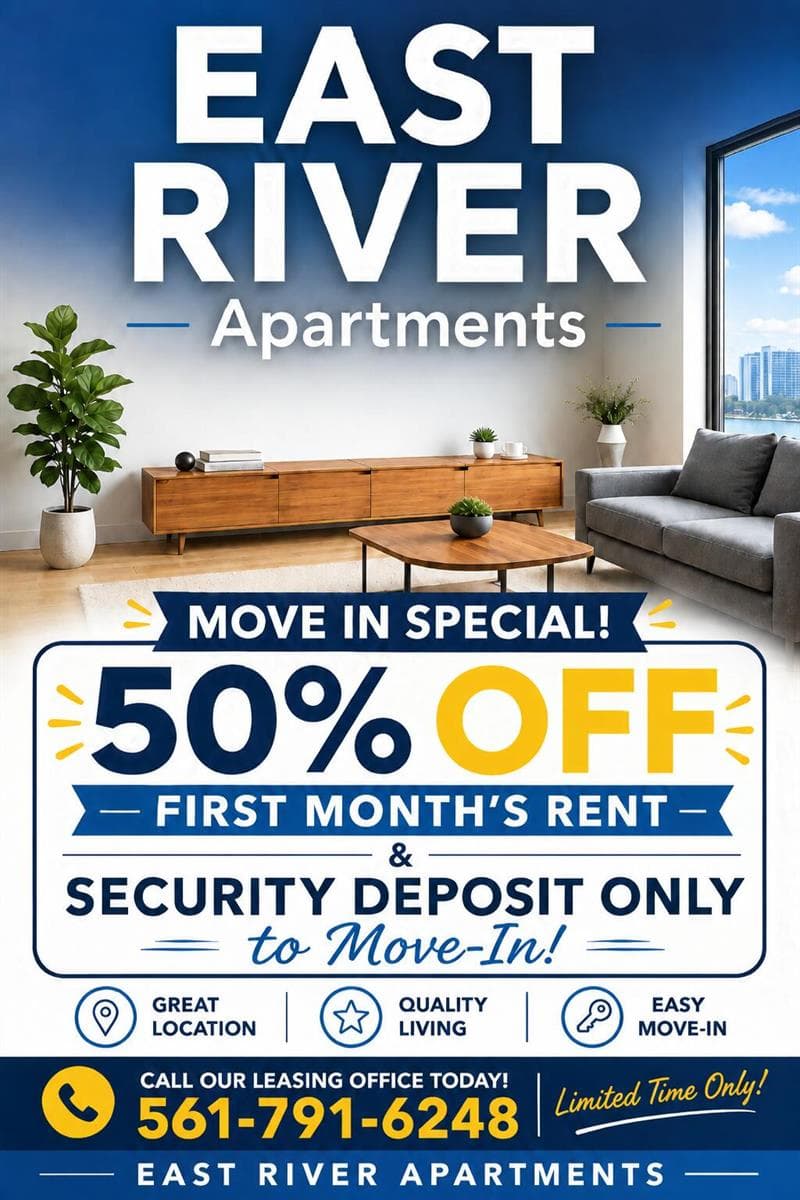 East River Apartments Move-In Special