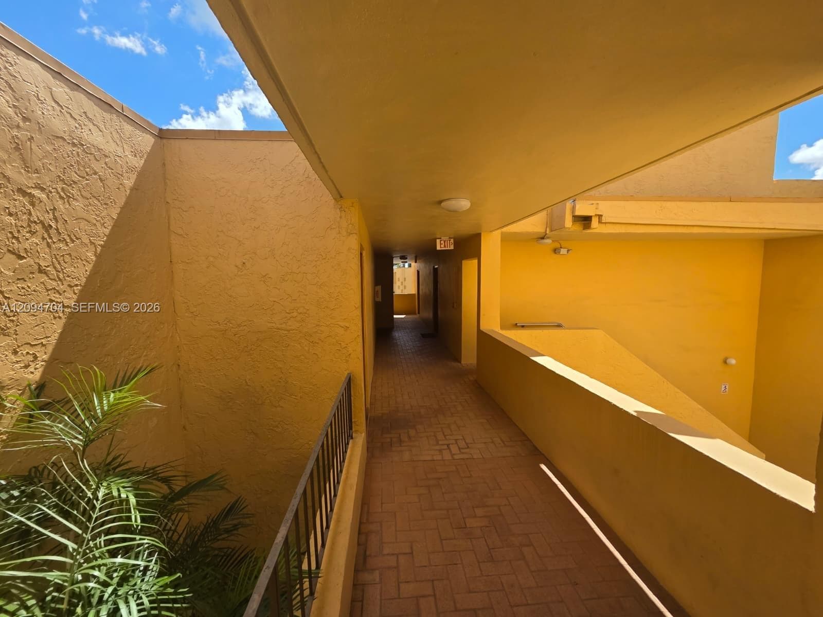 stairway close to unit
