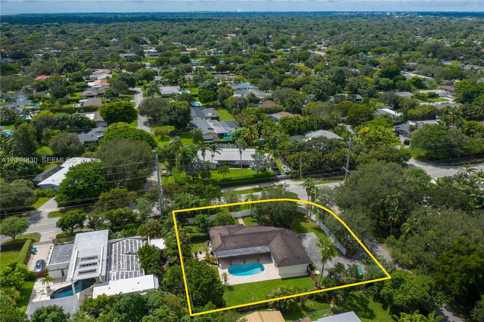 Large corner lot