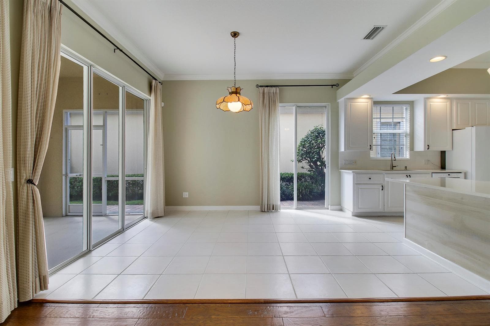 Dining Area/Kitchen to Right