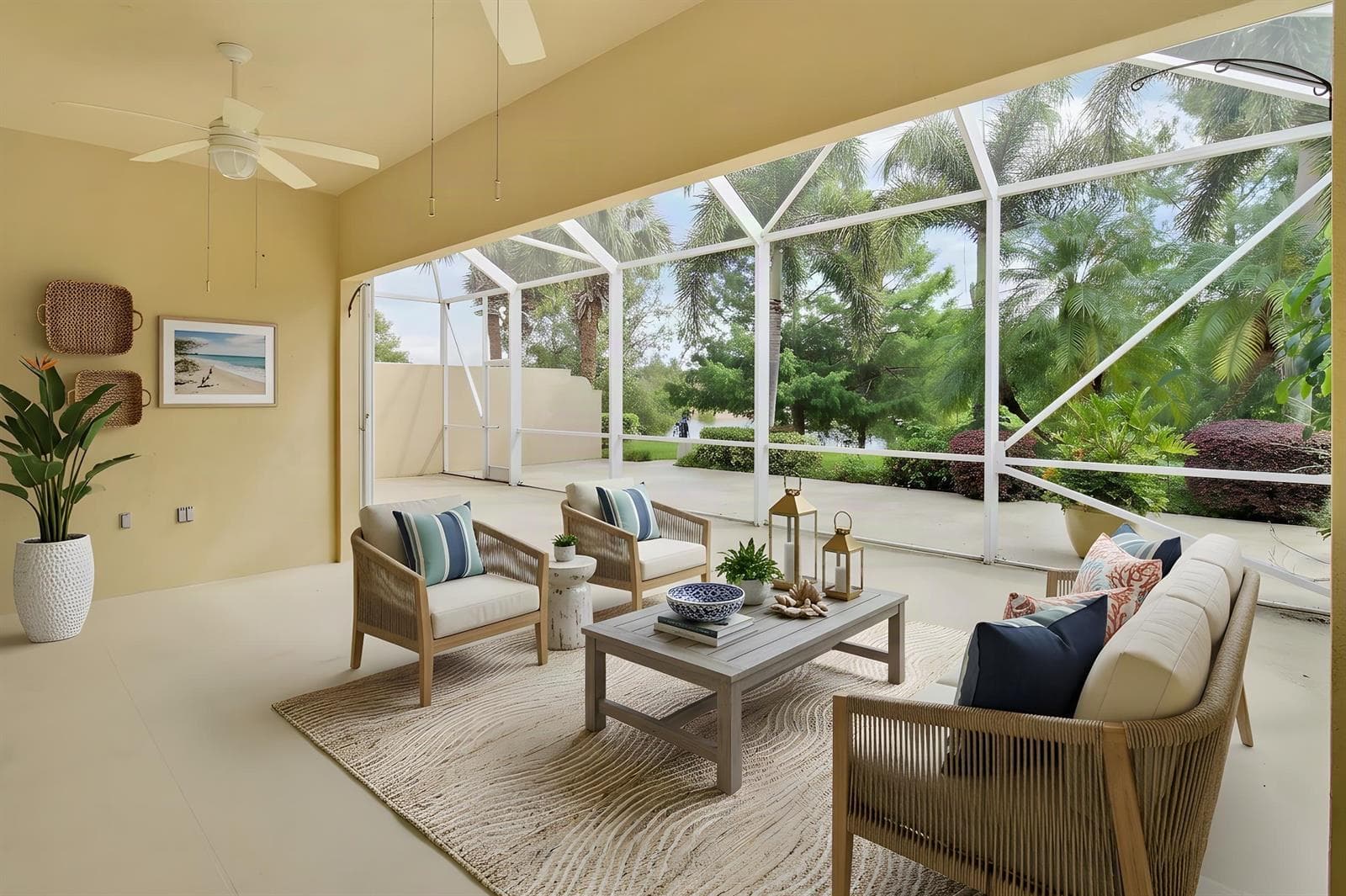 VIRTUALLY STAGED LANAI