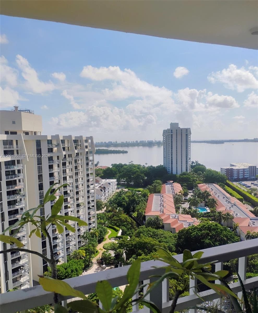 View from the balcony