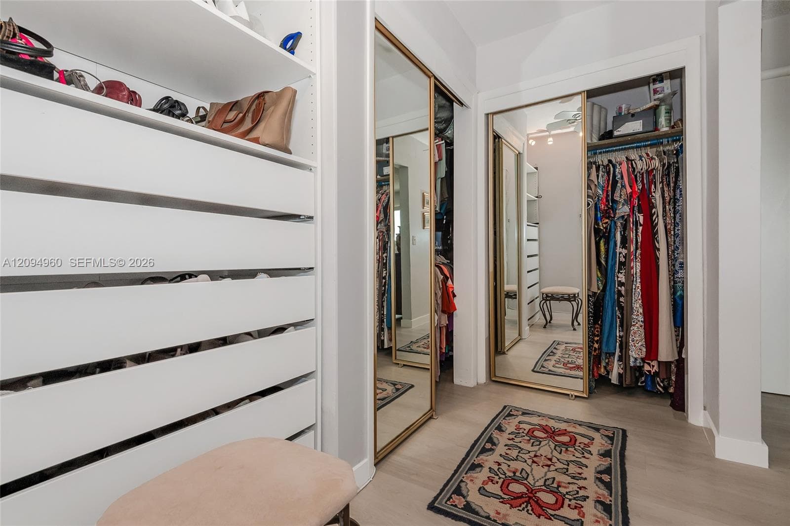 Master closet