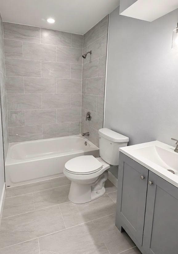 Hallway bathroom