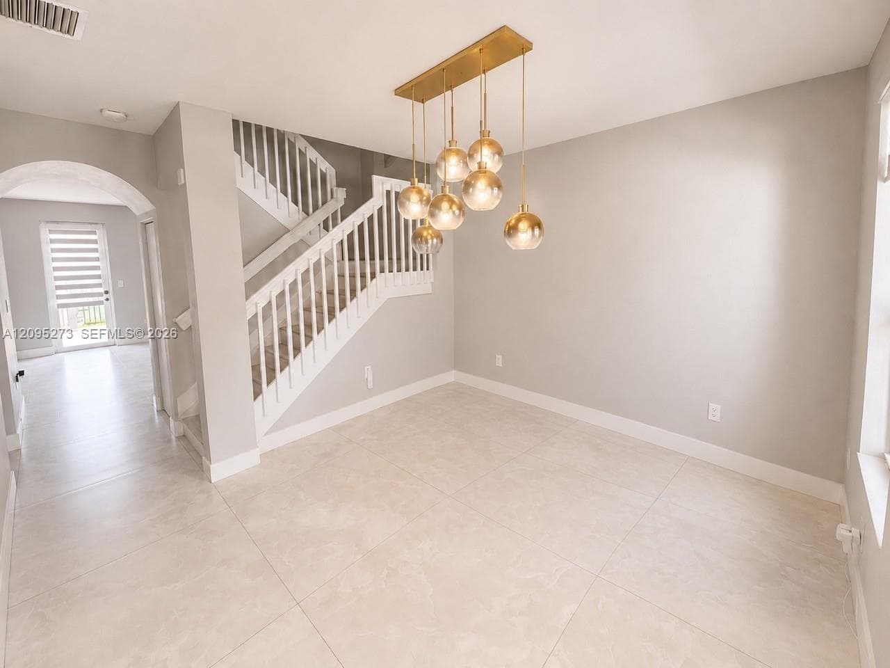 Entry Dining area