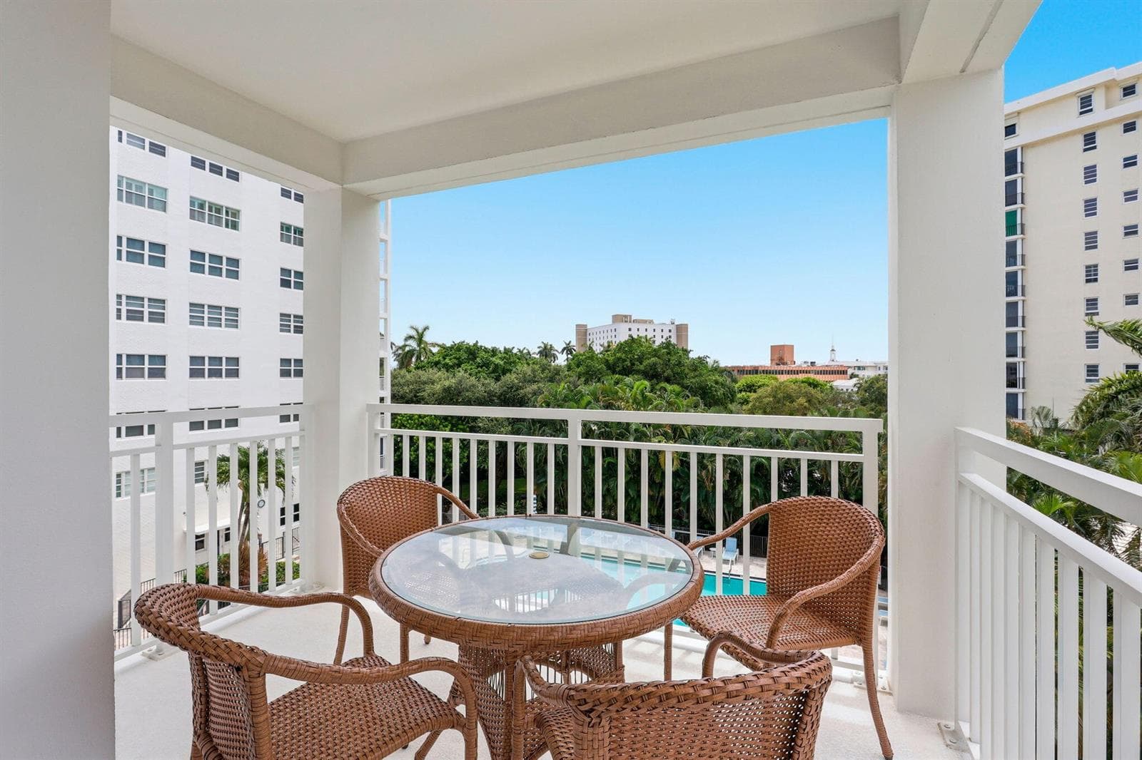 Corner Balcony